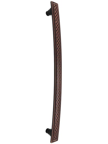 Trevi Appliance Pull - 12 inch Center-to-Center in Tuscan Bronze.
